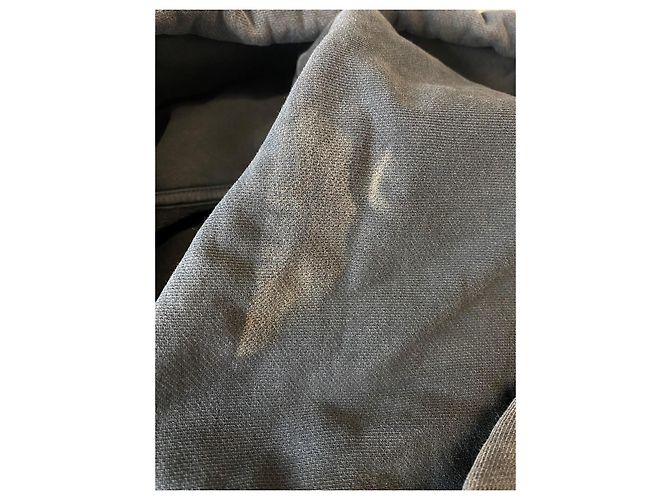 Courreges Oversized Hoodie aus Baumwolle Grau - Ansicht 5