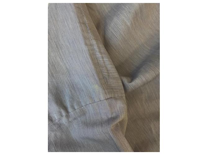 Camicia Acne Studios oversize in cotone blu - vista 5
