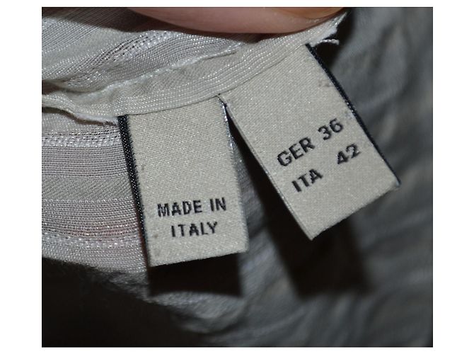 Camicetta Aigner in cotone e lino Taglia 42 Multicolore - vista 6