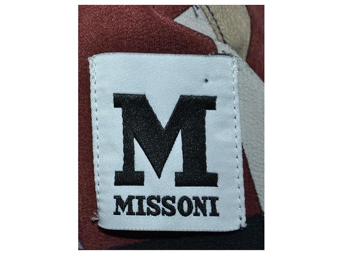 Missoni Gemusterte Bluse mit Taillengürtel Größe 44 IT Mehrfarben - Ansicht 5