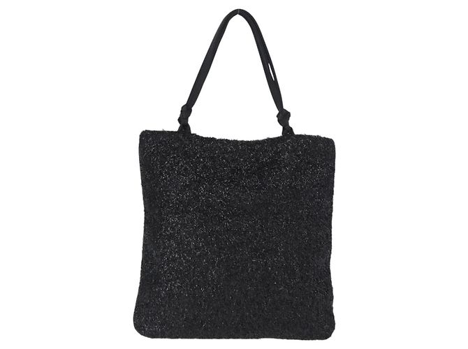 Prada Vintage Nylon Tote Schwarz - Ansicht 2
