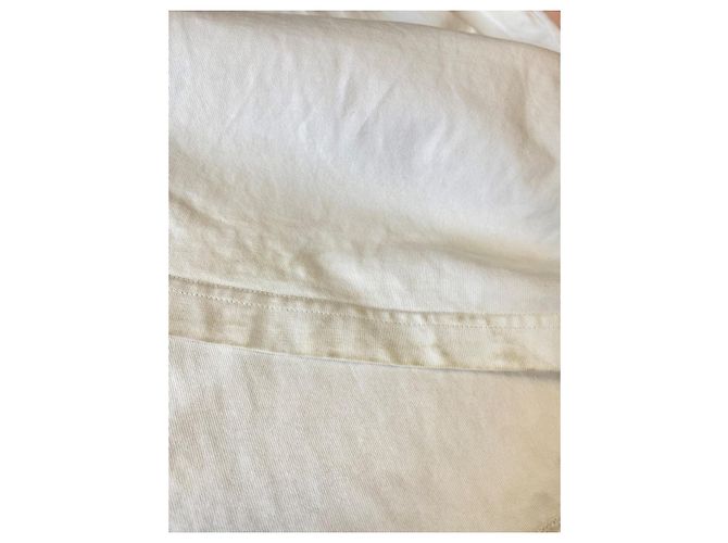 Camiseta Balenciaga Oversized Blanca con Logo de Algodón Blanco - vista 5