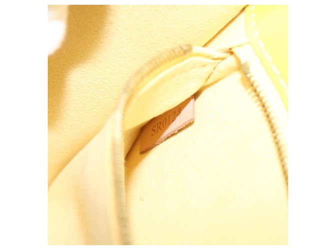 Borsa Monceau Vernis BB Louis Vuitton Giallo - vista 6