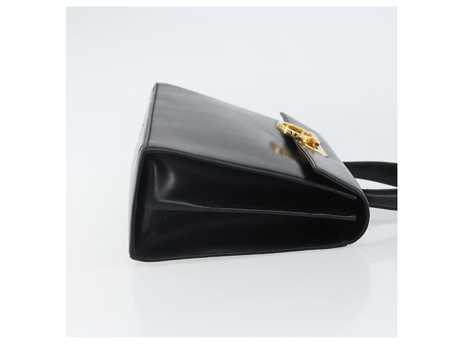 Salvatore Ferragamo Gancini Convertible Top Handle Pelle Medium Nero - vista 3