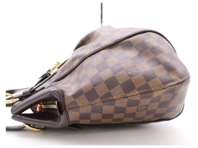 Borsa Louis Vuitton Sistina Damier GM Marrone - vista 2