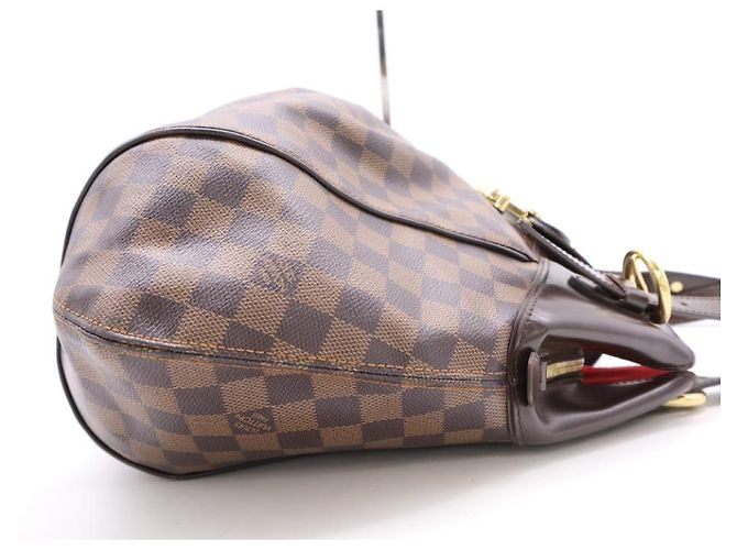 Borsa Louis Vuitton Sistina Damier GM Marrone - vista 4