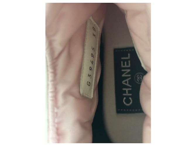 Chanel Coco Neige Sneaker Rosa Stoff Pink - Ansicht 7
