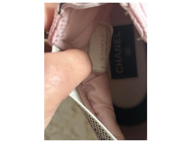 Chanel Coco Neige Sneaker Rosa Stoff Pink - Ansicht 8
