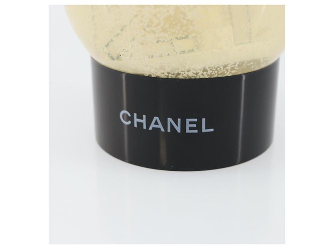 CHANEL Snow Globe Glass Clear CC Auth BA6546 - view 11