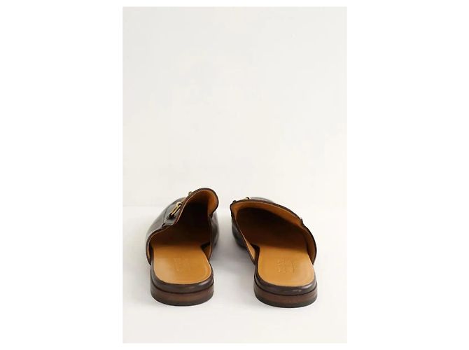 Gucci Mocassini in pelle marrone - vista 2