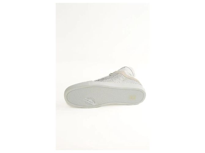 Zadig & Voltaire Weiße Leder-Sneaker - Ansicht 6