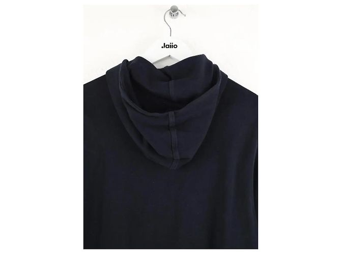 Gilet Louis Vuitton in cotone blu navy XL - vista 4