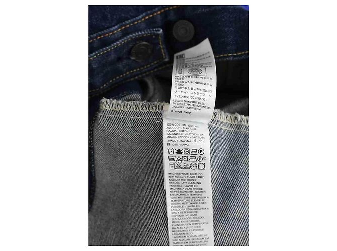 Levi's Giacca di cotone blu - vista 6