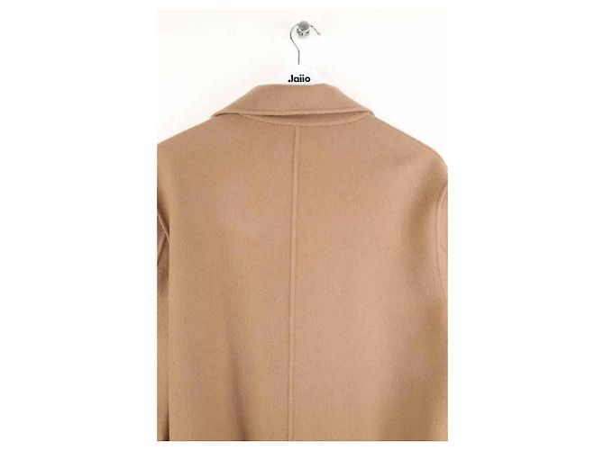 Sandro wool coat camel - view 4