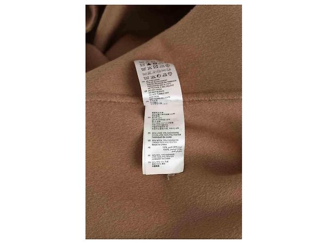 Sandro wool coat camel - view 6
