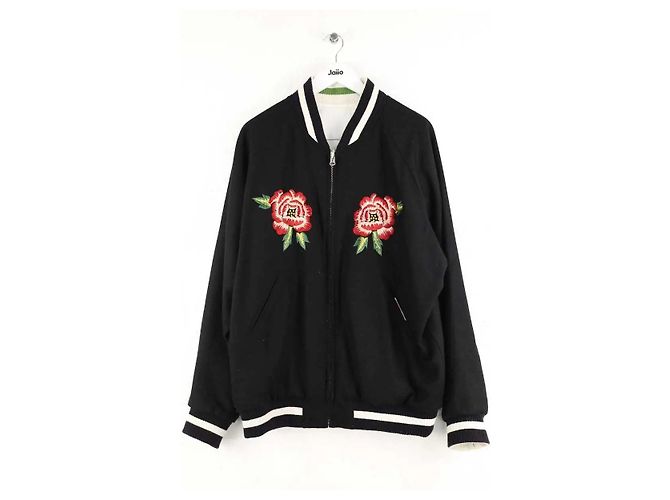 Kenzo Giacca di lana nera - vista 5