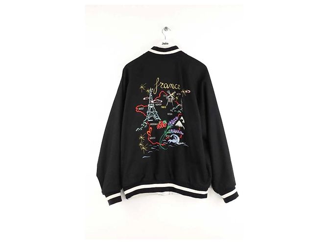 Kenzo Giacca di lana nera - vista 6