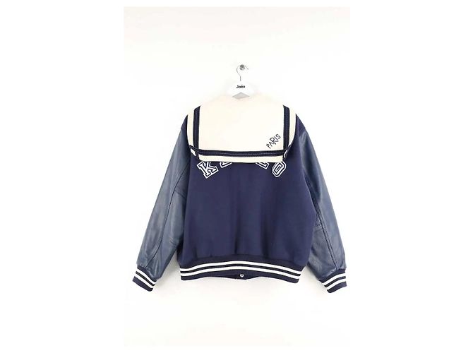 Kenzo Navy wool jacket Navy blue - view 3
