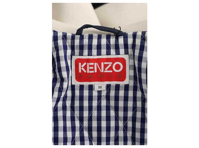 Kenzo Navy wool jacket Navy blue - view 5
