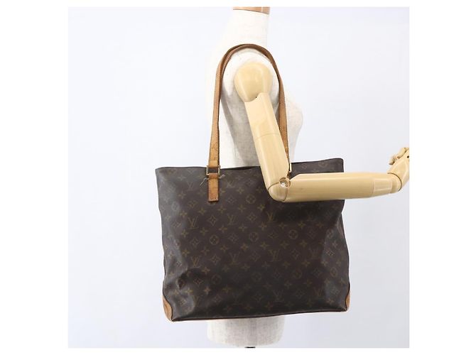 LOUIS VUITTON Borsa Tote Cabas Mezzo Monogram M51151 Auth LV 158771 Monogramma - vista 22