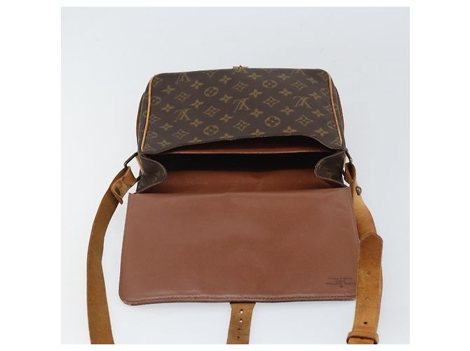 LOUIS VUITTON Borsa a Spalla Monogram Cartouchiere GM M51252 LV Auth BA9433 Monogramma - vista 10