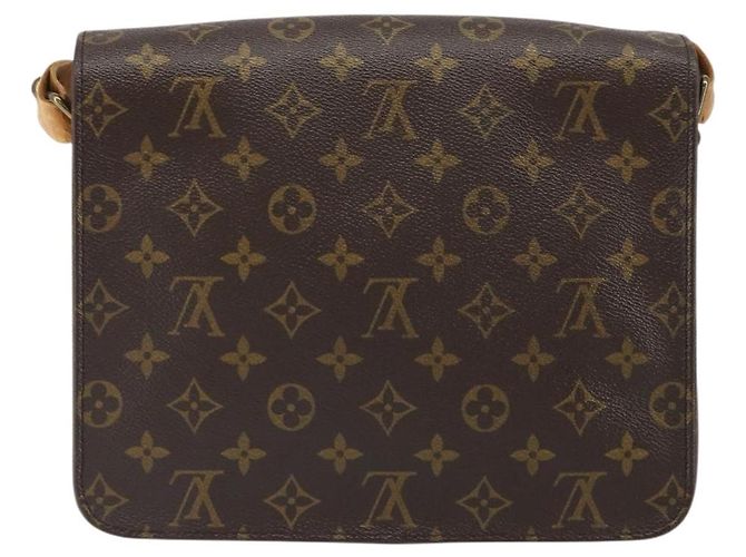 LOUIS VUITTON Borsa a Spalla Monogram Cartouchiere GM M51252 LV Auth BA9433 Monogramma - vista 2