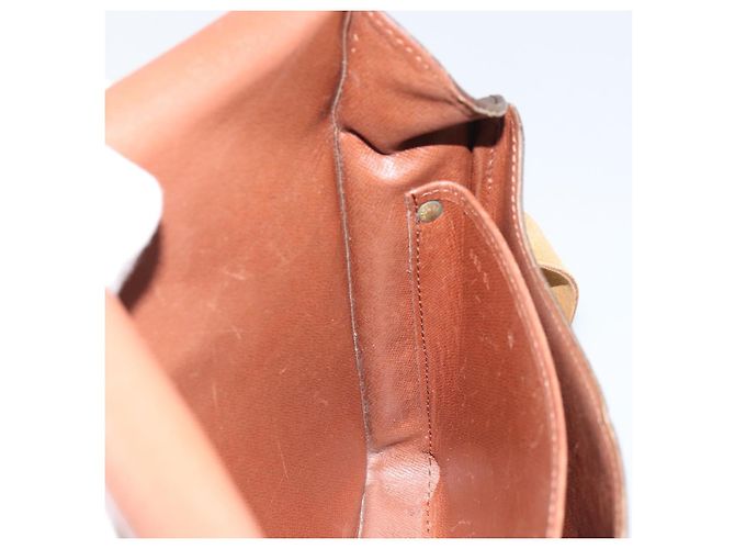 LOUIS VUITTON Borsa a Spalla Monogram Cartouchiere GM M51252 LV Auth BA9433 Monogramma - vista 20