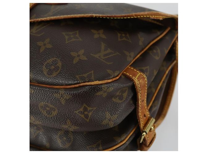LOUIS VUITTON Borsa a Spalla Monogram Saumur 30 M42256 LV Auth ka1312 Monogramma - vista 14