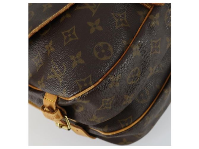 LOUIS VUITTON Borsa a Spalla Monogram Saumur 30 M42256 LV Auth ka1312 Monogramma - vista 15