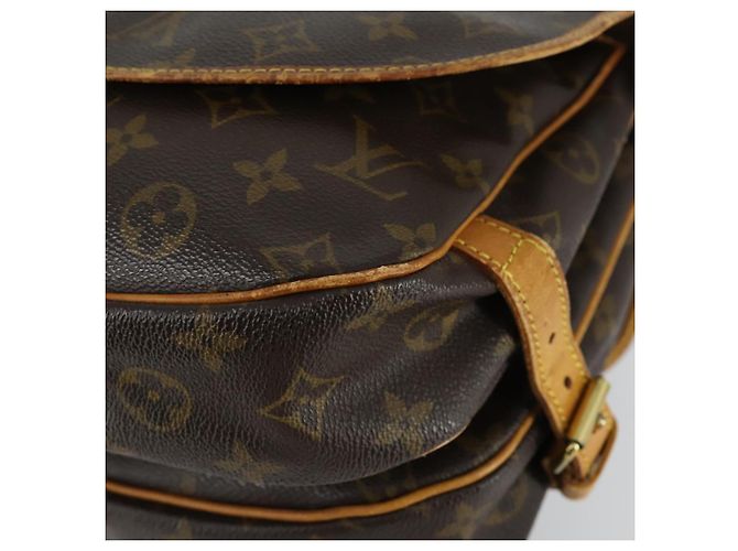LOUIS VUITTON Borsa a Spalla Monogram Saumur 30 M42256 LV Auth ka1312 Monogramma - vista 16