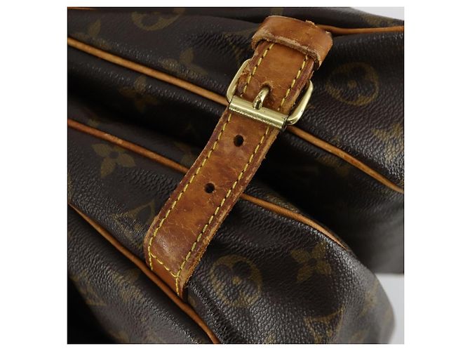 LOUIS VUITTON Borsa a Spalla Monogram Saumur 30 M42256 LV Auth ka1312 Monogramma - vista 18