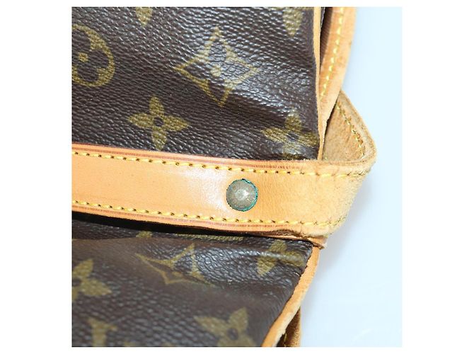 LOUIS VUITTON Borsa a Spalla Monogram Saumur 30 M42256 LV Auth ka1312 Monogramma - vista 20