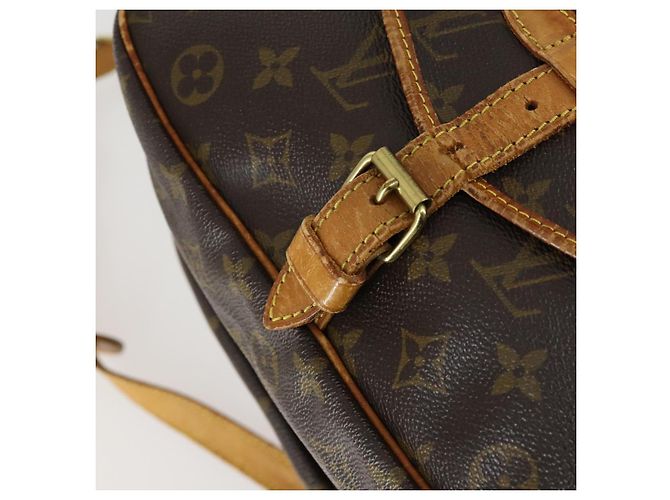 LOUIS VUITTON Borsa a Spalla Monogram Saumur 30 M42256 LV Auth ka1312 Monogramma - vista 21