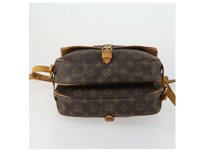 LOUIS VUITTON Borsa a Spalla Monogram Saumur 30 M42256 LV Auth ka1312 Monogramma - vista 5