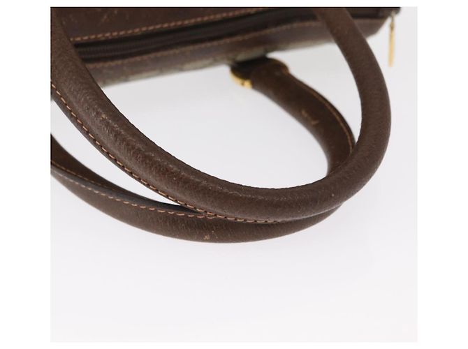 Borsa Gucci GG Supreme Web Sherry Line PVC Beige Oro 40 02 006 Auth BA9363 D'oro - vista 7