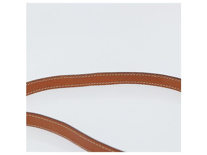 Céline Borsa a mano in tela Macadam CELINE in pelle PVC 2 in 1 marrone oro Auth BA9343 D'oro - vista 14