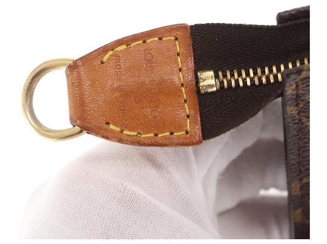 Bucket LOUIS VUITTON Monogramma Secchiello PM Pochette Accessorio LV Auth 160344 - vista 8