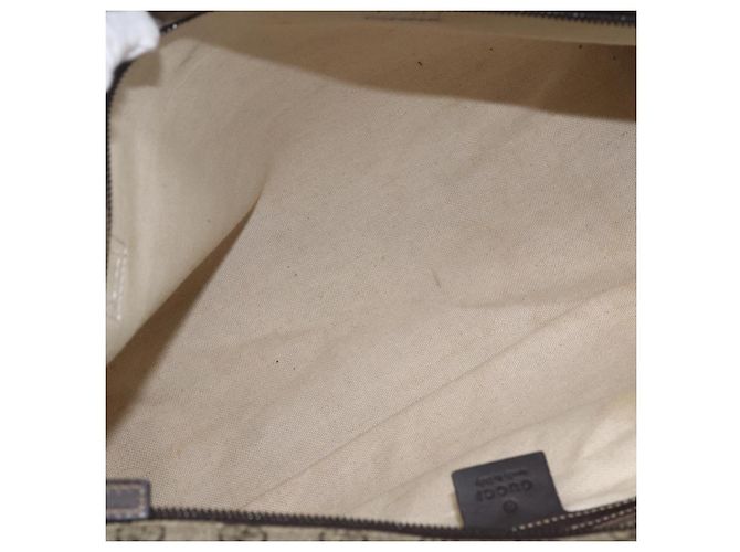 Gucci Borsa Tote GG Supreme in PVC beige 211137 Auth BA9292 - Ansicht 11