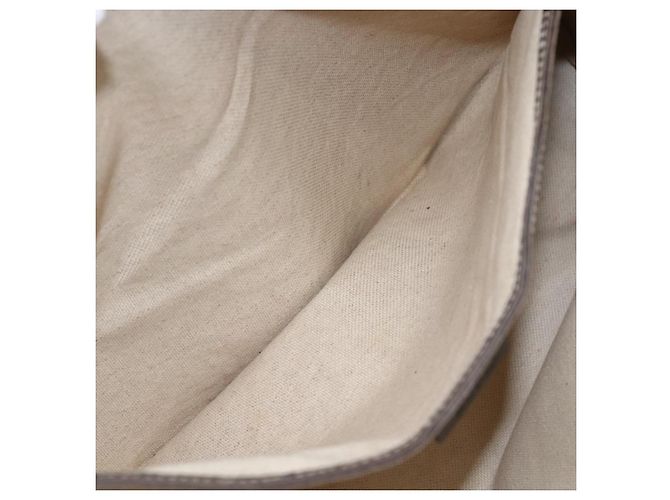 Gucci Borsa Tote GG Supreme in PVC beige 211137 Auth BA9292 - Ansicht 21