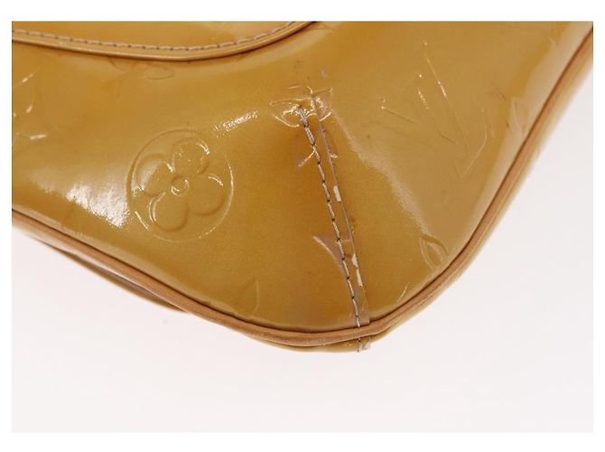 LOUIS VUITTON Borsa Thompson Street Monogram Vernis Beige M91301 LV Auth gh1567 - vista 15