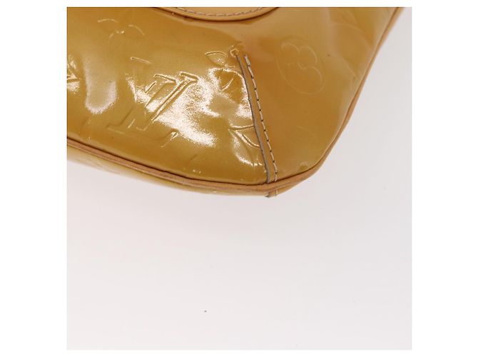 LOUIS VUITTON Borsa Thompson Street Monogram Vernis Beige M91301 LV Auth gh1567 - vista 16