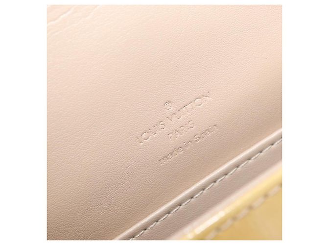 LOUIS VUITTON Borsa Thompson Street Monogram Vernis Beige M91301 LV Auth gh1567 - vista 17