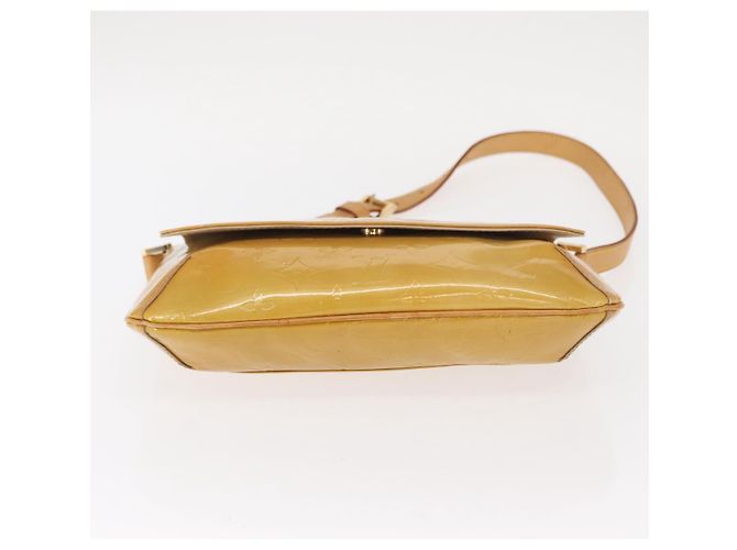 LOUIS VUITTON Borsa Thompson Street Monogram Vernis Beige M91301 LV Auth gh1567 - vista 5