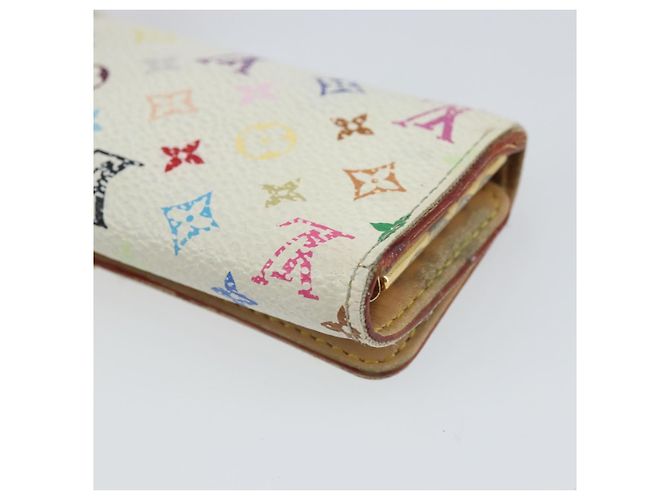 LOUIS VUITTON Monogram Multicolor Multicles 4 Key Case White M93731 Auth BA9258 - view 15