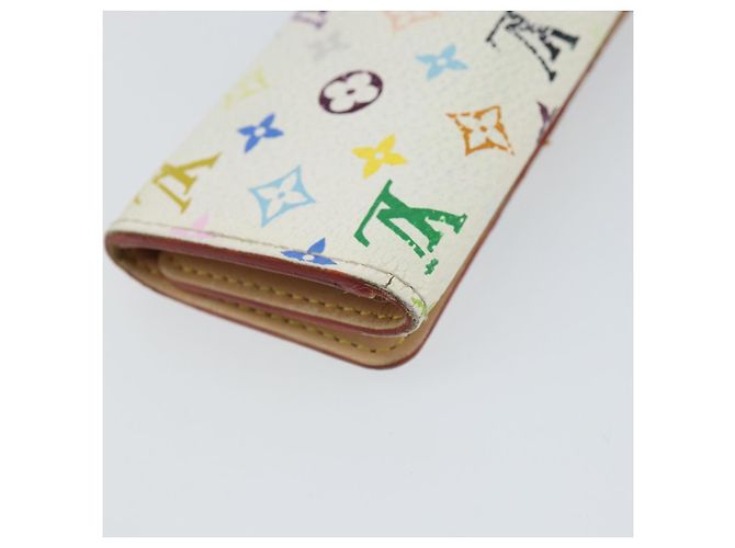 LOUIS VUITTON Monogram Multicolor Multicles 4 Key Case White M93731 Auth BA9258 - view 16