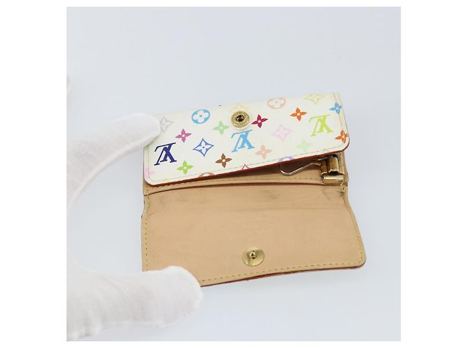 LOUIS VUITTON Monogram Multicolor Multicles 4 Key Case White M93731 Auth BA9258 - view 18