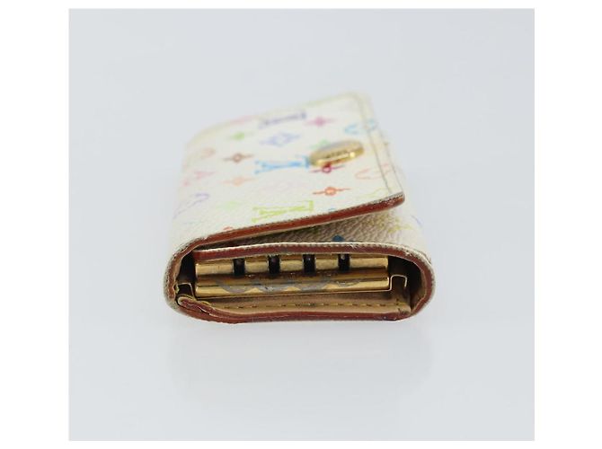 LOUIS VUITTON Monogram Multicolor Multicles 4 Key Case White M93731 Auth BA9258 - view 4