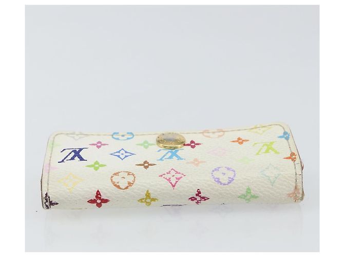 LOUIS VUITTON Monogram Multicolor Multicles 4 Key Case White M93731 Auth BA9258 - view 5