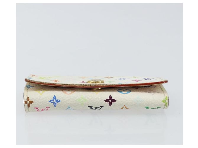 LOUIS VUITTON Monogram Multicolor Multicles 4 Key Case White M93731 Auth BA9258 - view 6