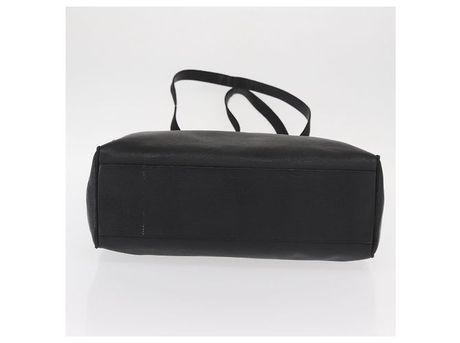 Borsa Tote Vala in pelle nera e oro Salvatore Ferragamo Auth gh1481 Nero D'oro - vista 5
